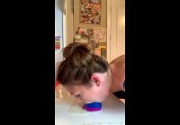 Secret Scarlet FIN double ass penetrations — ass porn video, 7:40
