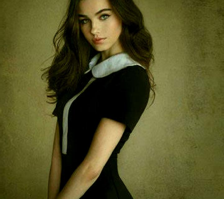 Christien model portrait